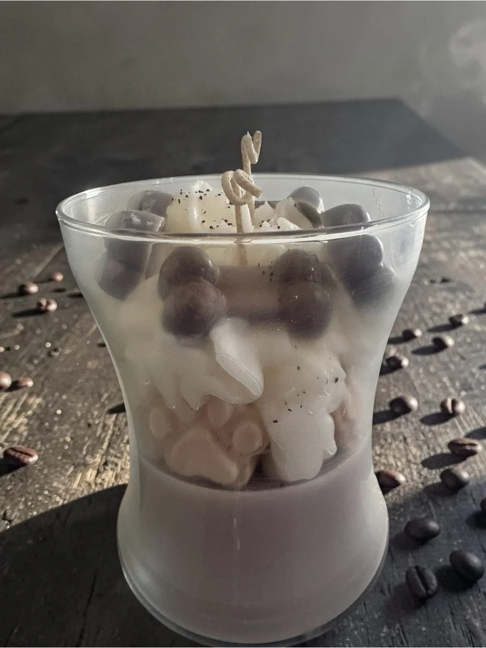 Paws & bones Hazelnut coffee & cinnamon 28oz handmade candle